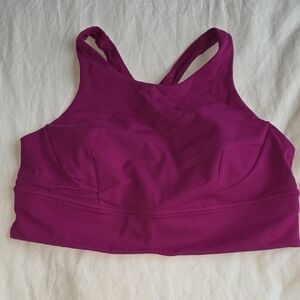 Lululemon Athletica Magenta Sports Bra
